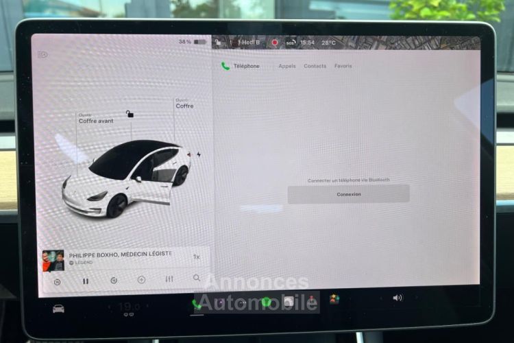 Tesla Model 3 ELECTRIC 460ch 211PPM 75KWH GRANDE-AUTONOMIE 4WD DUAL-MOTOR BVA - <small></small> 25.990 € <small>TTC</small> - #18