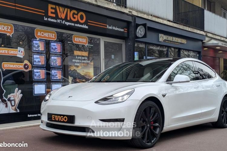 Tesla Model 3 ELECTRIC 512 75KWH PERFORMANCE 4WD DUAL-MOTOR BVA FSD TVA RECUPERABLE - <small></small> 28.490 € <small>TTC</small> - #1