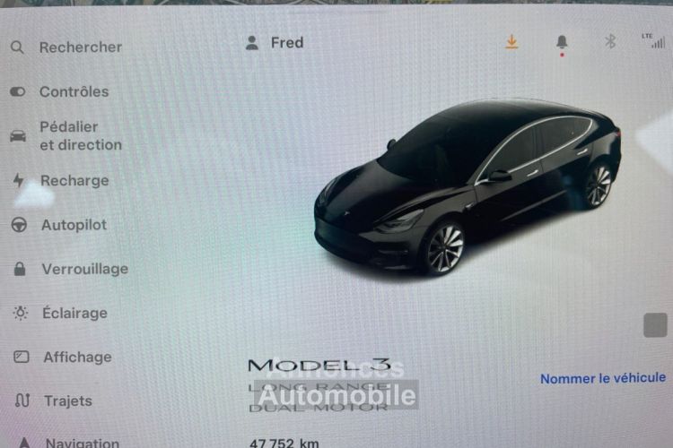 Tesla Model 3 Long Range Dual Motor AWD // GRANDE AUTONOMIE / 475 Ch / JANTES 19 / POSE CERAMIQUE / Garantie 12 mois - <small></small> 28.590 € <small>TTC</small> - #14