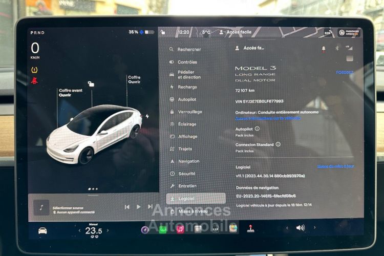 Tesla Model 3 Long Range Dual Motor AWD - <small></small> 29.990 € <small>TTC</small> - #12