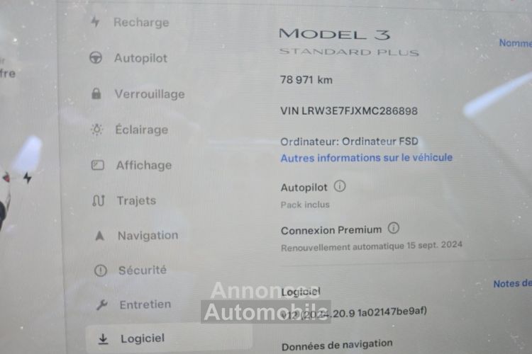 Tesla Model 3 MODELE - <small></small> 25.990 € <small>TTC</small> - #14