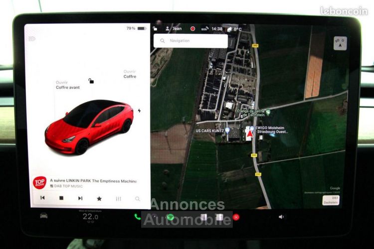 Tesla Model 3 PERFORMANCE 515CV 4WD Autopilot amélioré traitement céramique - <small></small> 31.990 € <small>TTC</small> - #14