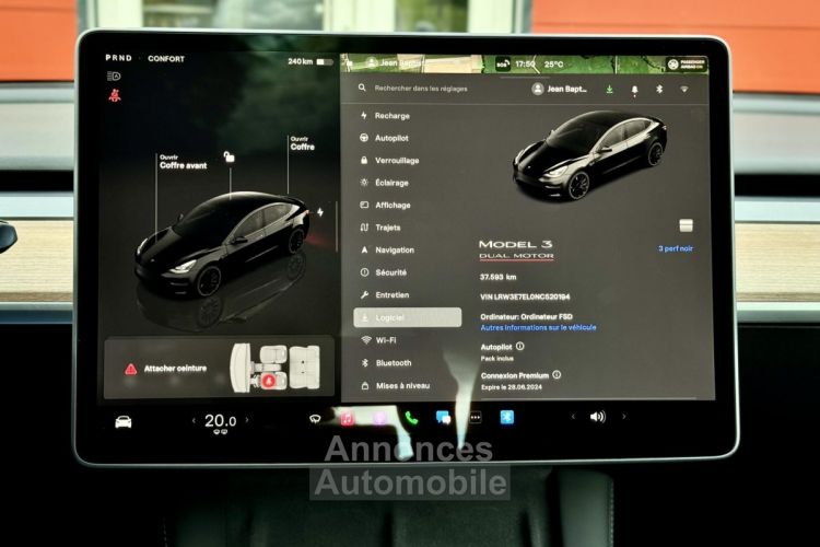 Tesla Model 3 Performance 534 Dual Motors / 1ère Main / éligible LOA / TVA Récup / Gtie 2030 - <small></small> 36.980 € <small></small> - #14