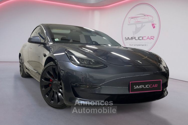 Tesla Model 3 Performance PUP AWD Upgrade 482 cv PERFORMANCE LONG RANGE TVA RECUPERABLE - <small></small> 38.490 € <small>TTC</small> - #1