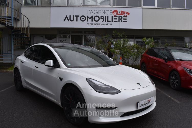 Tesla Model 3 Phase 2 Long Range Performance AWD 506 cv Autopilot amélioré - <small></small> 37.990 € <small>TTC</small> - #1