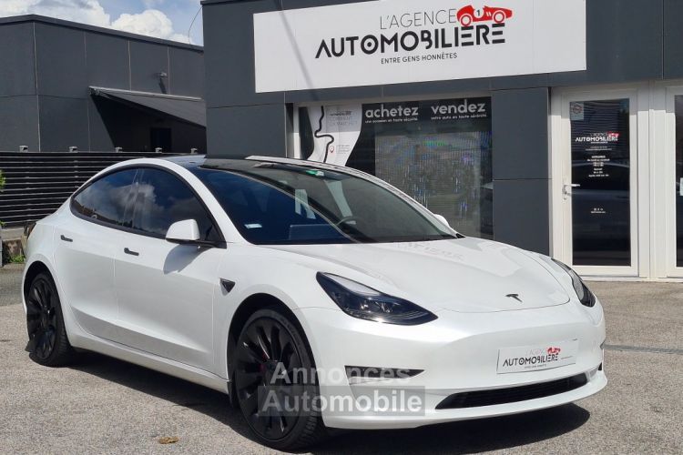 Tesla Model 3 Phase 2 Performance AWD 460 cv 2022 - <small></small> 38.490 € <small>TTC</small> - #3