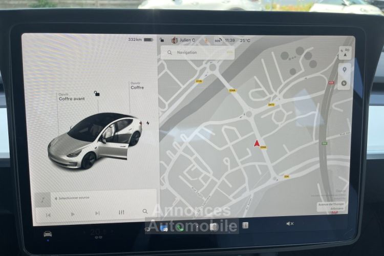 Tesla Model 3 Phase 2 STANDARD PLUS RWD 275 ch BVA - <small></small> 32.490 € <small>TTC</small> - #19