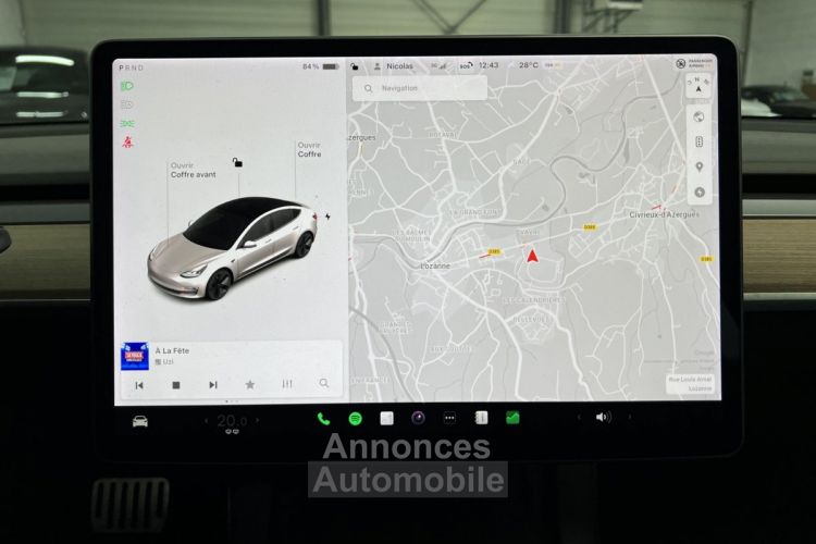 Tesla Model 3 RWD MY21 269 CH SR+ Standard Plus PREMIÈRE MAIN - GARANTIE CONSTRUCTEUR 03/2026 - <small></small> 26.990 € <small>TTC</small> - #14