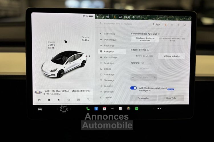 Tesla Model 3 RWD MY21 Standard Plus - <small></small> 25.990 € <small>TTC</small> - #22