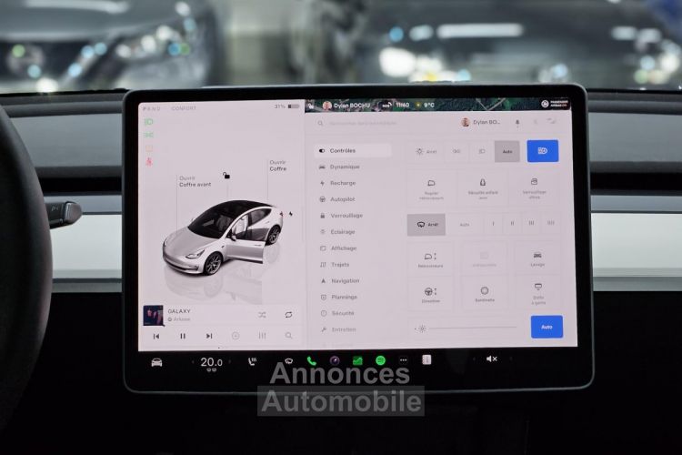 Tesla Model 3 RWD Standard Plus Première main EAP - GARANTIE 6 MOIS - <small></small> 28.490 € <small>TTC</small> - #14