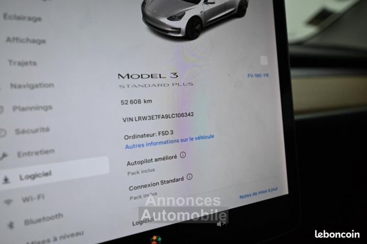 Tesla Model 3 Standard Range Plus RWD - <small></small> 25.990 € <small>TTC</small> - #8