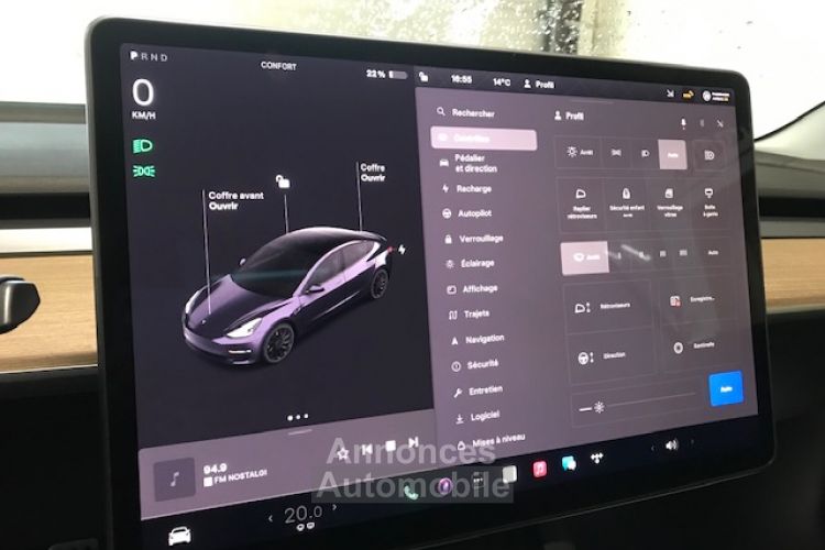 Tesla Model 3 TESLA MODEL 3 PERFORMANCE AWD 490CH 75KWH - <small></small> 40.990 € <small></small> - #6