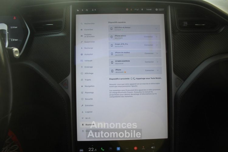 Tesla Model S 100D DUAL MOTOR Toit ouvrant - <small></small> 34.990 € <small>TTC</small> - #39