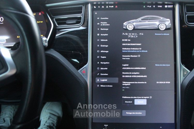 Tesla Model S (2) 75D - <small></small> 24.990 € <small>TTC</small> - #11