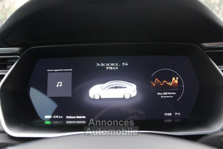 Tesla Model S (2) 75D 75 KWH - <small></small> 24.990 € <small>TTC</small> - #11