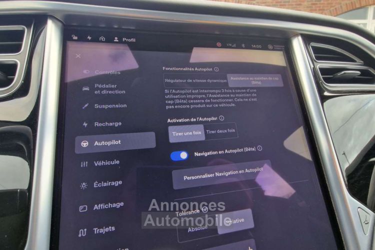 Tesla Model S 75 TVA-BTW-525Ch-AUTOPILOT-CCS ACTIF-HOMELINK 5 - <small></small> 31.990 € <small>TTC</small> - #22