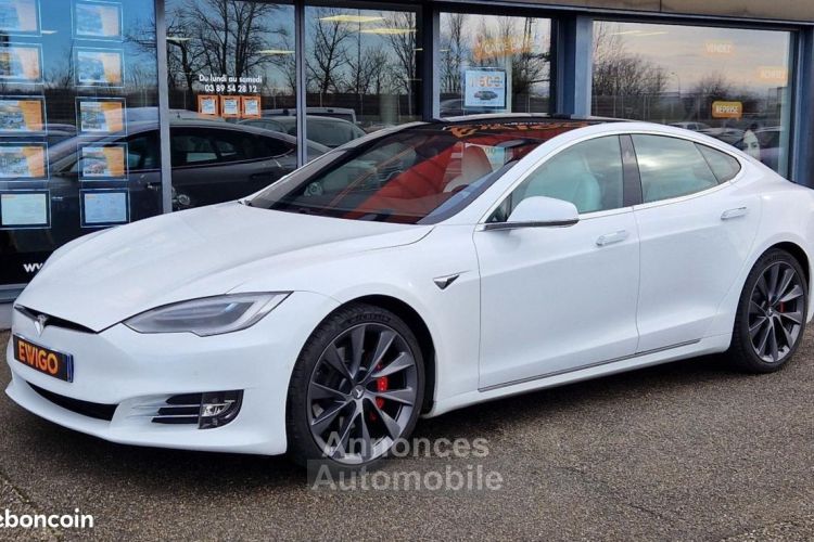 Tesla Model S PERFORMANCE LUDICROUS + 795 ch AWD INT BLANC AUTOPILOT - <small></small> 54.990 € <small>TTC</small> - #2