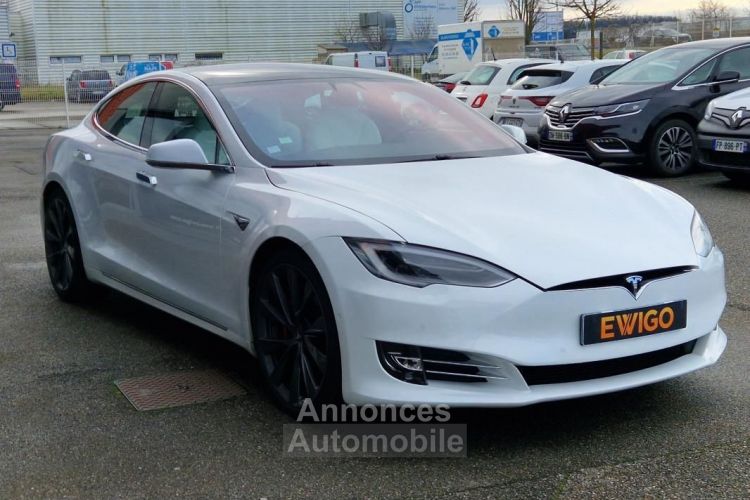 Tesla Model S PERFORMANCE LUDICROUS + 795 ch AWD INT BLANC AUTOPILOT - <small></small> 54.990 € <small>TTC</small> - #6