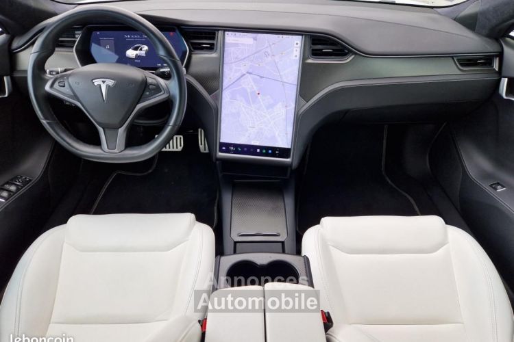 Tesla Model S PERFORMANCE LUDICROUS + 795 ch AWD INT BLANC AUTOPILOT - <small></small> 54.990 € <small>TTC</small> - #14