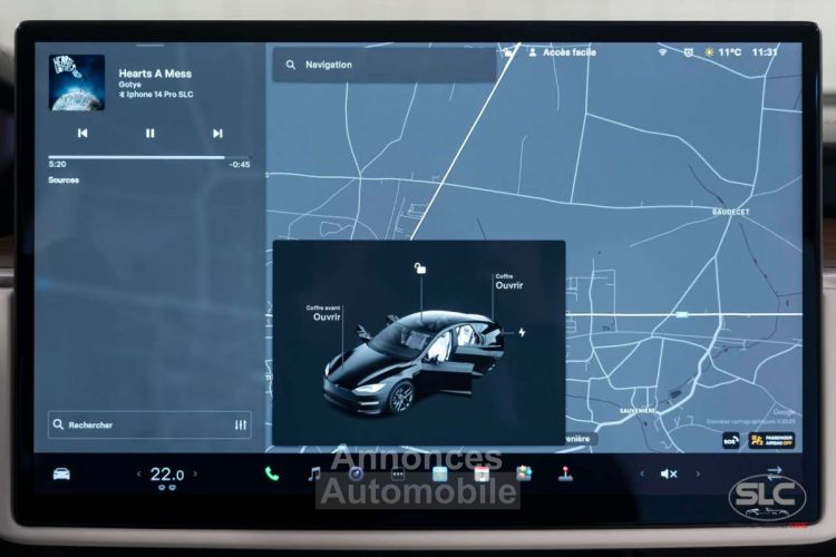 Tesla Model S Yoke-21Arachnid-Autopilot Dual Motor Long Range - <small></small> 71.890 € <small>TTC</small> - #14