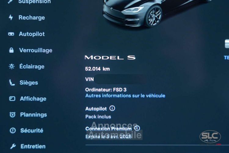 Tesla Model S Yoke-21Arachnid-Autopilot Dual Motor Long Range - <small></small> 71.890 € <small>TTC</small> - #17