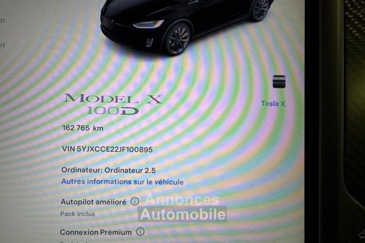 Tesla Model X 100D DUAL MOTOR 2018 - <small></small> 37.990 € <small>TTC</small> - #10