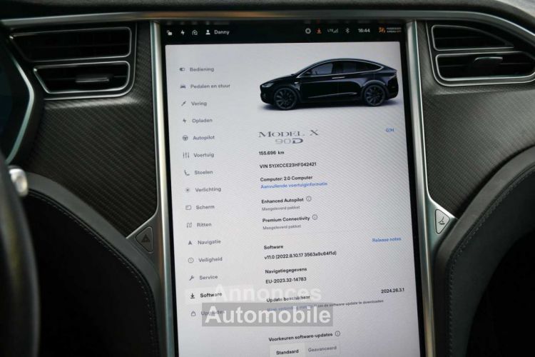 Tesla Model X 90D kWh Dual - SOFTCLOSE - TREKHAAK - PANO - CAMERA - ACC - - <small></small> 42.990 € <small>TTC</small> - #24