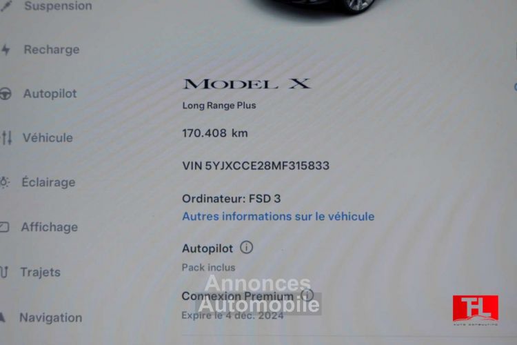 Tesla Model X Long Range Plus Autopilot-Premium Connect - <small></small> 39.890 € <small>TTC</small> - #13