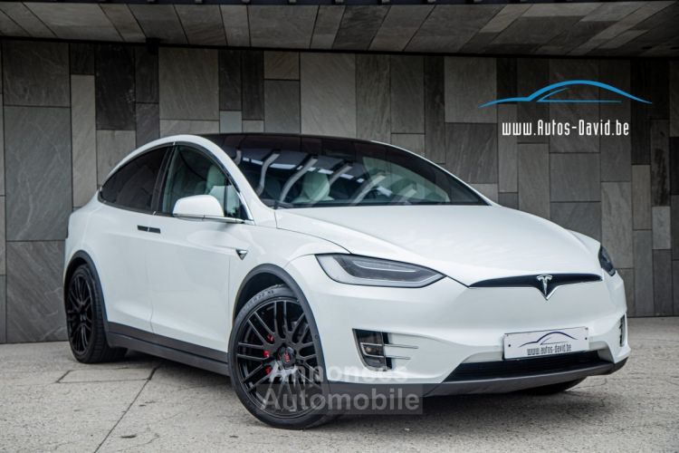 Tesla Model X P100D Ludicrous Dual Motor Performance 7 pl. 4X4 - DASHCAM - STUURWIELVERWARMING - ZETELVENTILATIE - TREKHAAK - <small></small> 54.999 € <small>TTC</small> - #1