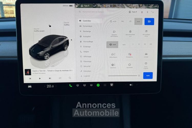 Tesla Model Y ELECTRIC 300ch 60KWH STANDARD-RANGE BVA - <small></small> 33.990 € <small>TTC</small> - #15