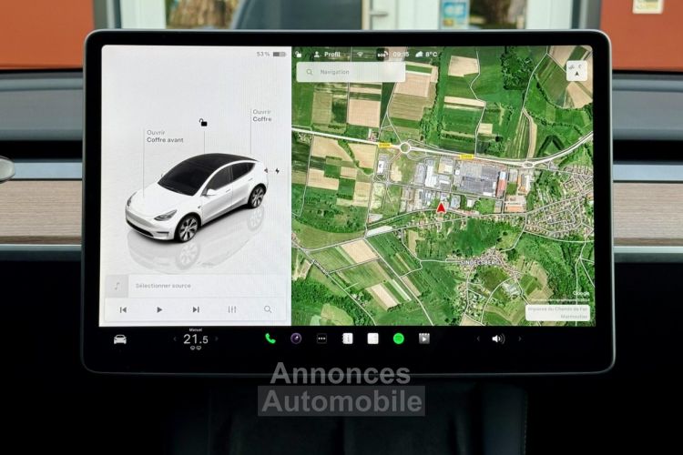 Tesla Model Y Long Range 17000km Dual Motor AWD Grand Autonomie 1ère Main - <small></small> 41.990 € <small>TTC</small> - #8