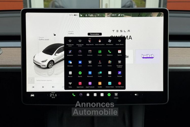 Tesla Model Y Long Range 17000km Dual Motor AWD Grand Autonomie 1ère Main - <small></small> 41.990 € <small>TTC</small> - #20