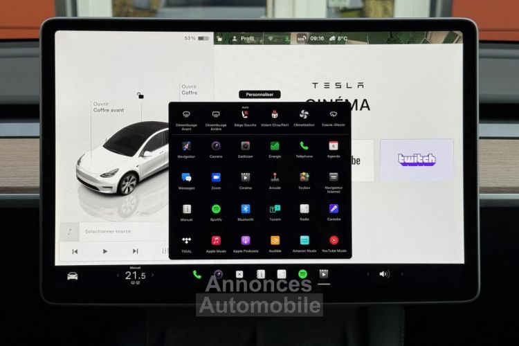 Tesla Model Y Long Range 17000km Dual Motor AWD Grand Autonomie 1ère Main - <small></small> 41.990 € <small>TTC</small> - #23