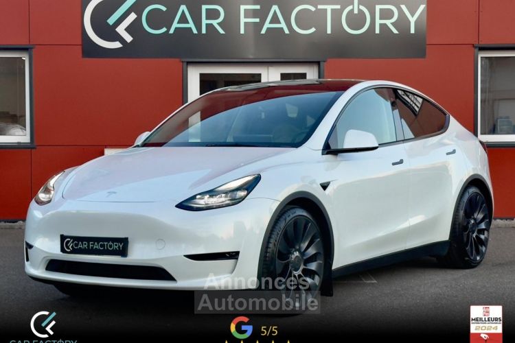 Tesla Model Y Performance Dual Motor 534 Attelage Conduite Complètement Autonome Garantie 2030 - <small></small> 47.990 € <small>TTC</small> - #1