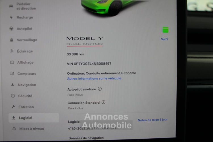 Tesla Model Y Performance Dual Motor AWD - <small>A partir de </small>760 EUR <small>/ mois</small> - #20