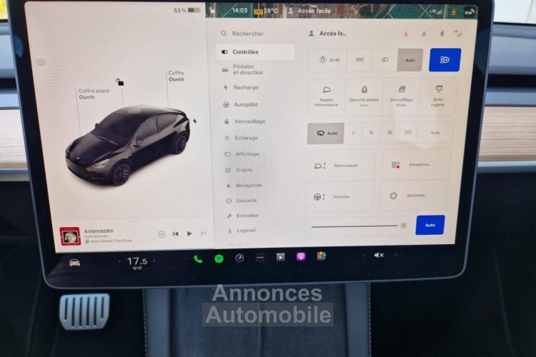 Tesla Model Y Performance Dual Motor AWD 534CV - <small></small> 48.990 € <small>TTC</small> - #17