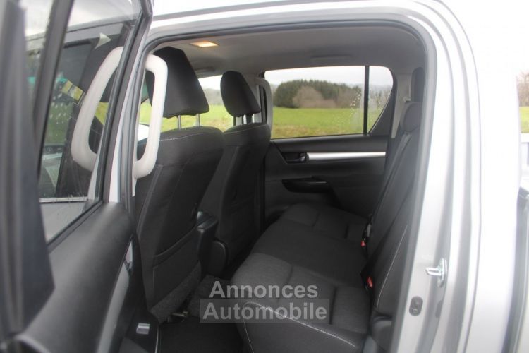 Toyota Hilux DOKA ACTIVE DBLE CAB 2L4 D-4D 150 CV GPS CAMÉRA ATTELAGE PACK HIVER BOITE AUTO - <small></small> 46.500 € <small>TTC</small> - #9