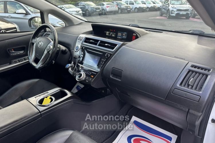 Toyota Prius PRIUS+ 73 VVT-i et Moteur hybride 136h Dynamic Business Gps + Camera AR + Clim - <small></small> 19.490 € <small>TTC</small> - #17