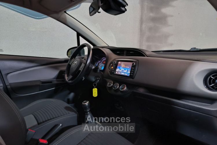 Toyota Yaris 1.4l D4D 90 France 123000km garantie 06 mois clim autoradio multimédia tactile vitres électriques - <small></small> 9.990 € <small>TTC</small> - #5