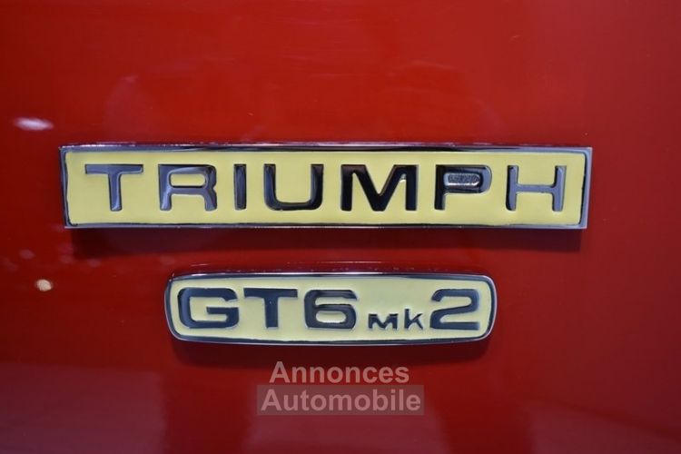 Triumph GT6 MKII - <small></small> 39.900 € <small>TTC</small> - #47