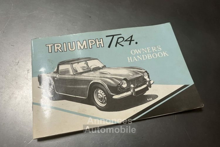 Triumph TR4 - <small></small> 38.500 € <small>TTC</small> - #79