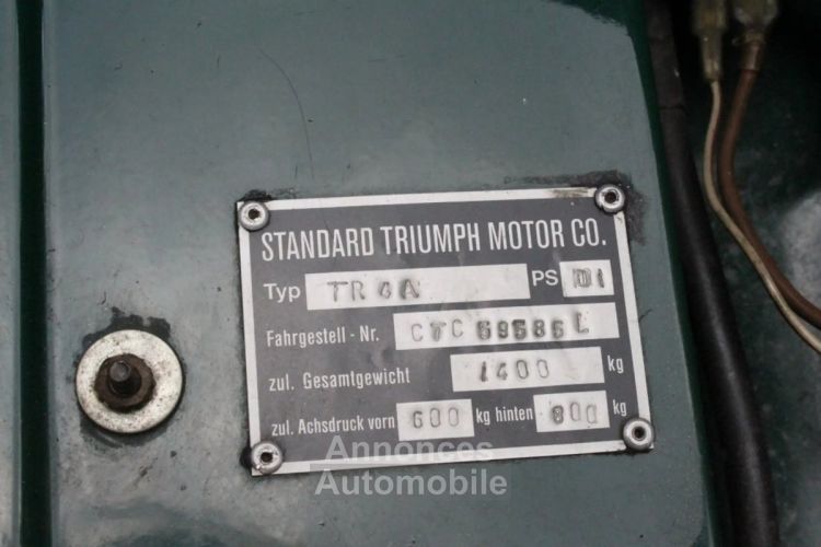 Triumph TR4 1966 A IRS - <small></small> 36.500 € <small>TTC</small> - #13