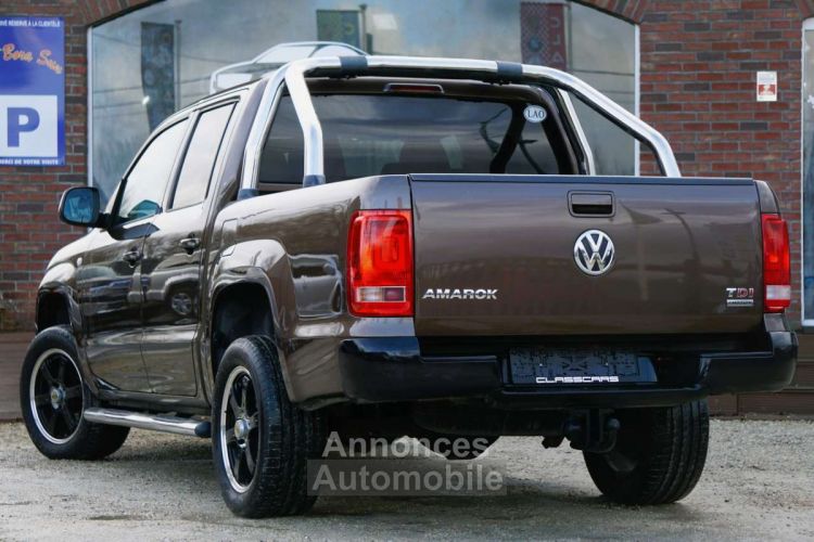 Volkswagen Amarok 2.0 TDi 4MOTION-NAVI-CARNET-CLIM-CRUISE-UTILITAIRE - <small></small> 18.990 € <small>TTC</small> - #4