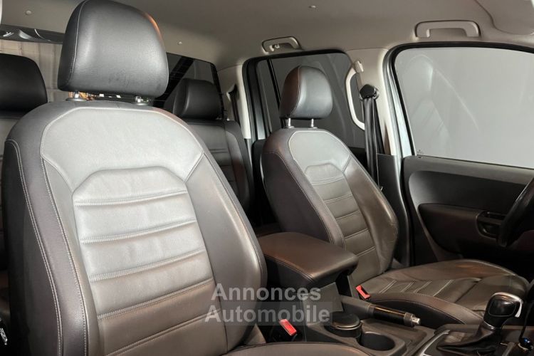 Volkswagen Amarok DOUBLE CABINE C 3.0 TDI 224 4MOTION 4X4 PERMANENT BVA8 CARAT - <small></small> 29.900 € <small>TTC</small> - #11