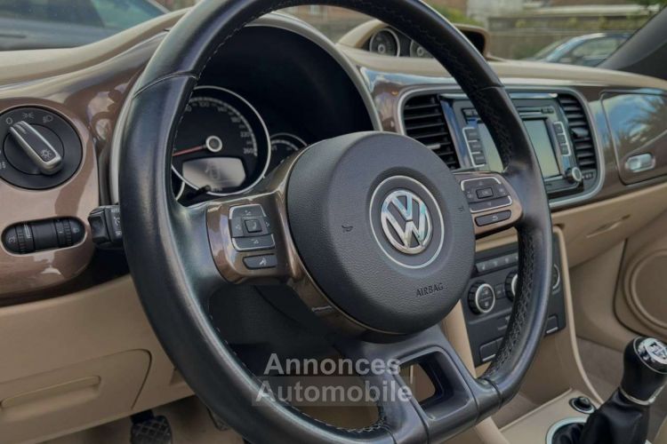 Volkswagen Beetle Cabriolet 2.0 CR TDi 70' LEDER-ZETELVERW.-PDC-18 - <small></small> 13.990 € <small>TTC</small> - #14