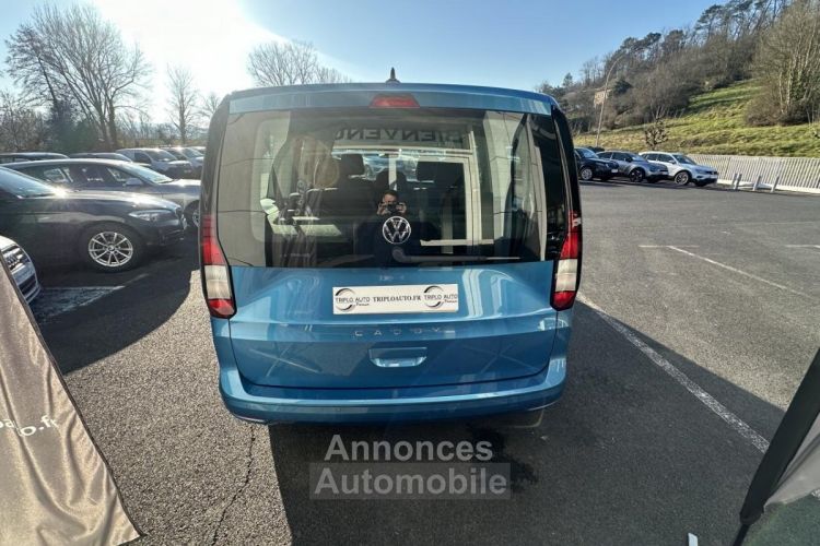 Volkswagen Caddy Maxi Combi 7pl 2.0 TDI - 102 TVA RECUPERABLE + CARPLAY + CAMERA AR - <small></small> 30.990 € <small></small> - #6