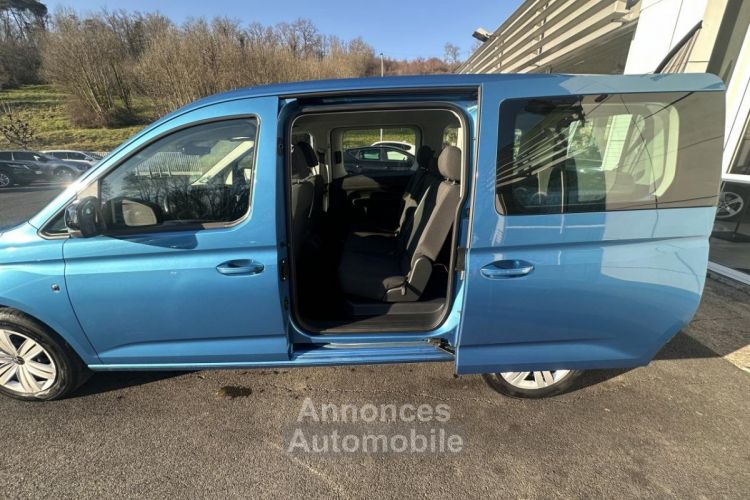 Volkswagen Caddy Maxi Combi 7pl 2.0 TDI - 102 TVA RECUPERABLE + CARPLAY + CAMERA AR - <small></small> 30.990 € <small></small> - #33