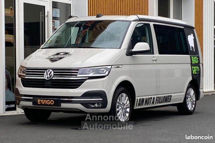 Volkswagen California T6 CAMPER 2.0 TDI 150 OCEAN DSG BVA CAMERA DE RECUL TOIT RELEVABLE ELECTR... - <small></small> 74.480 € <small>TTC</small> - #2