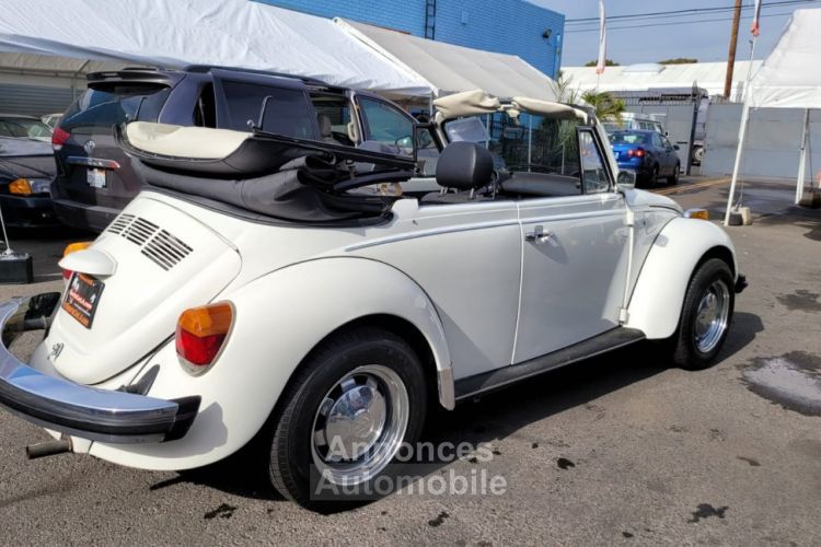 Volkswagen Coccinelle 1303 convertible blanche - <small></small> 24.500 € <small>TTC</small> - #2