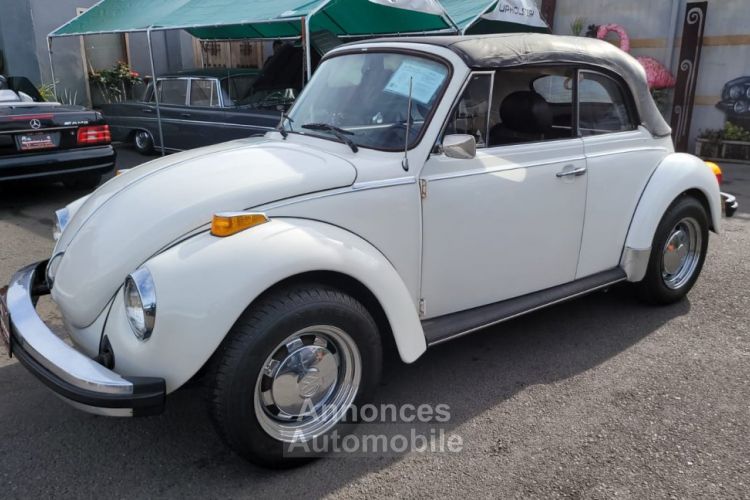 Volkswagen Coccinelle 1303 convertible blanche - <small></small> 24.500 € <small>TTC</small> - #14